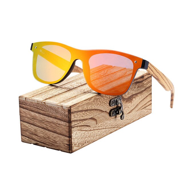 Zebra Wood Sunglasses Men/Women
