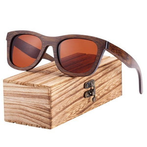 Wood Sunglasses Bamboo Brown Color