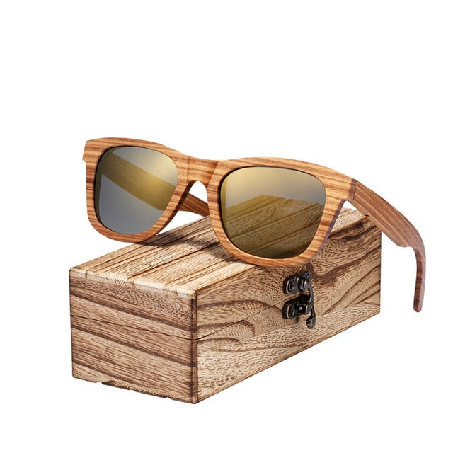 Wood Sunglasses Women Men